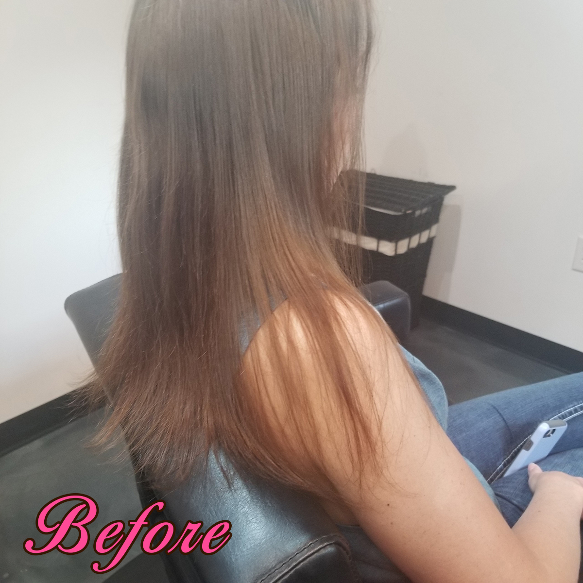 Gallery 107 - Before - Hair Extensions by Gricelda